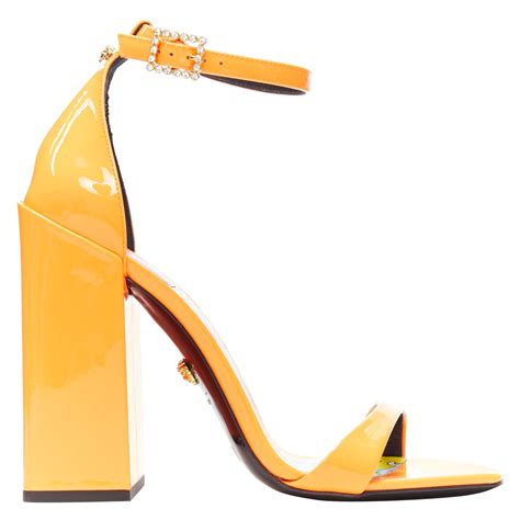 versace orange heels|versace heels price.